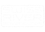 Logo with the words 'Swiss River' and 'Covenant' in stylized font.