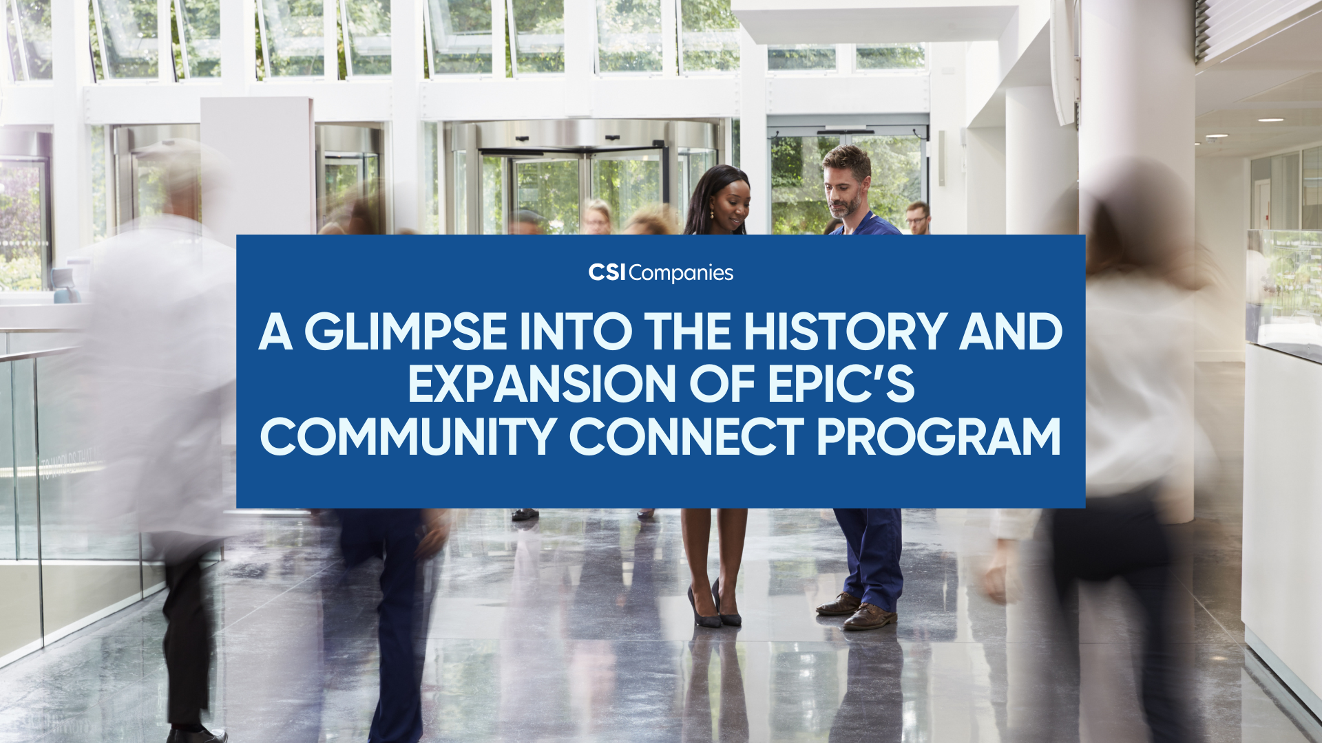 The Evolution and Impact of Epic Community Connect