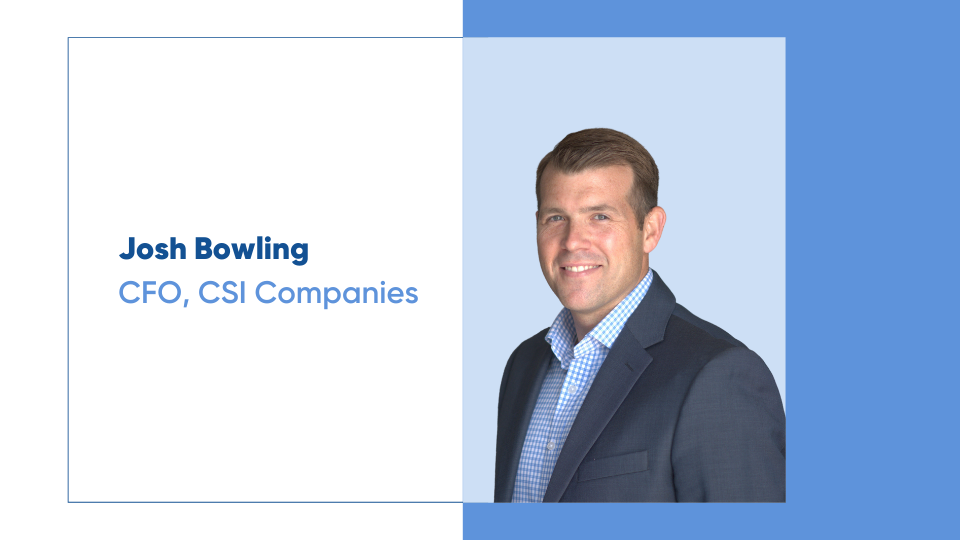 CSI Companies Announces Josh Bowling as Chief Financial Officer