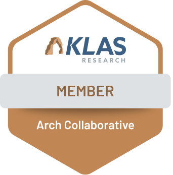 Klas Research membership badge displaying 'Arch Collaborative'. Showcasing CSI's resources and industry knowledge.