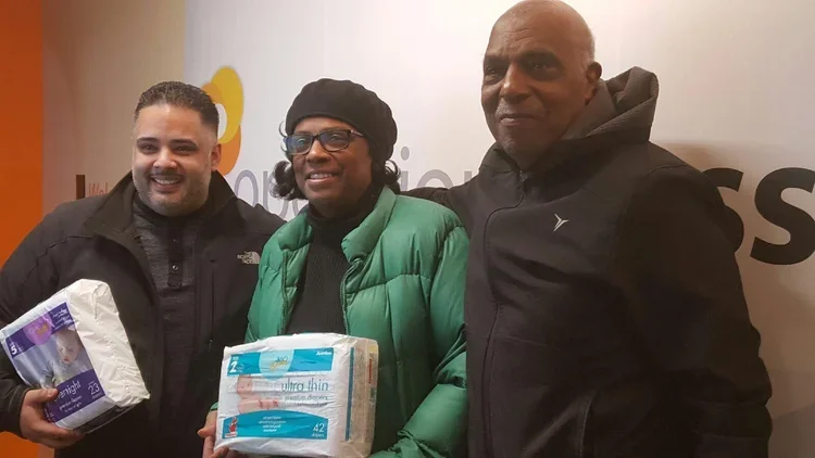 Diaper Delivery: Operation Blessing, Portsmouth, NH