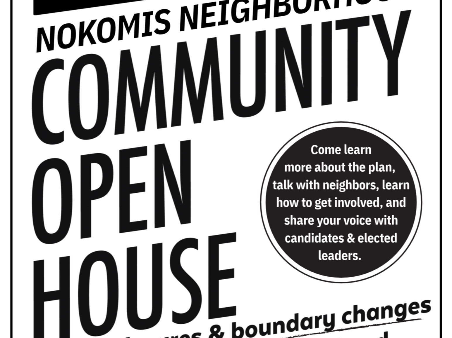 Community Open House