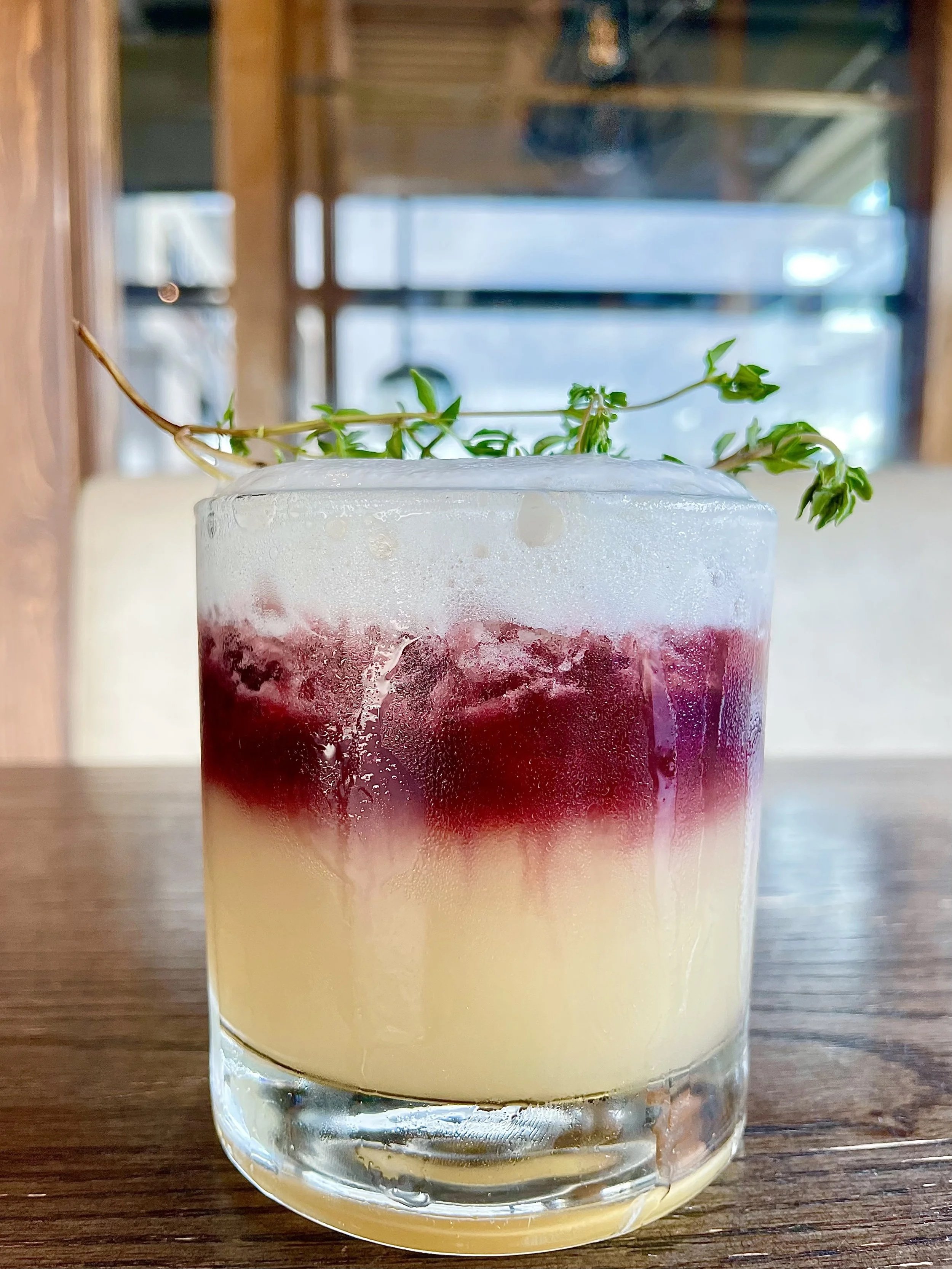 New York Sweet & Sour cocktail