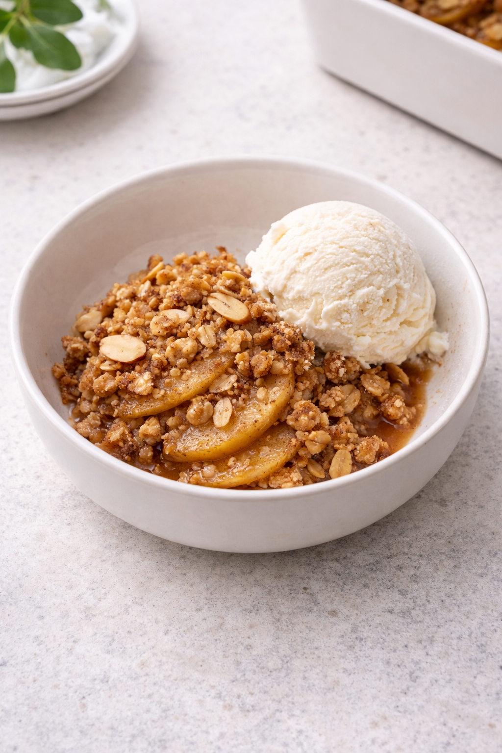 Apple Almond Crisp