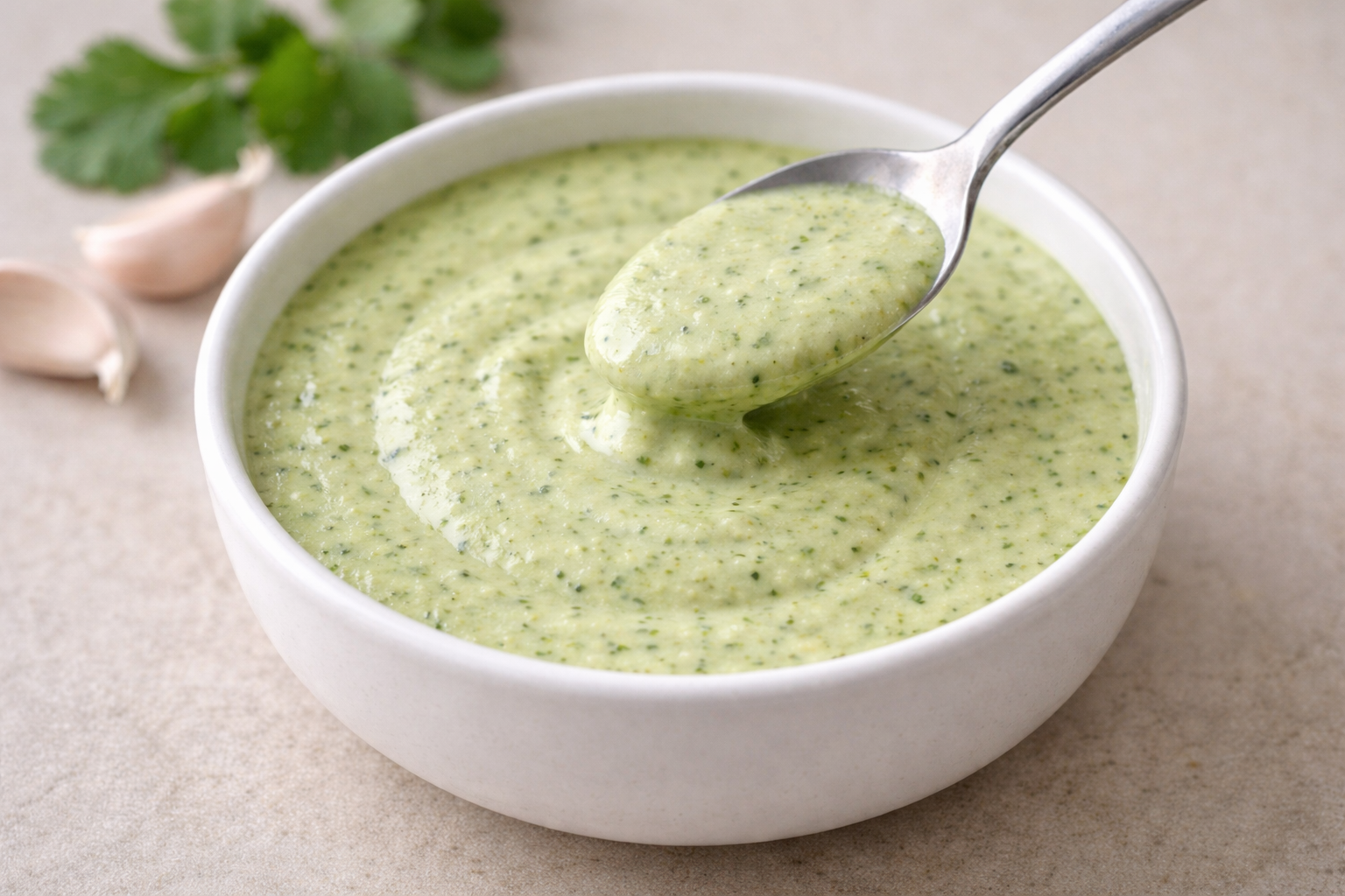 Cilantro Garlic Sauce