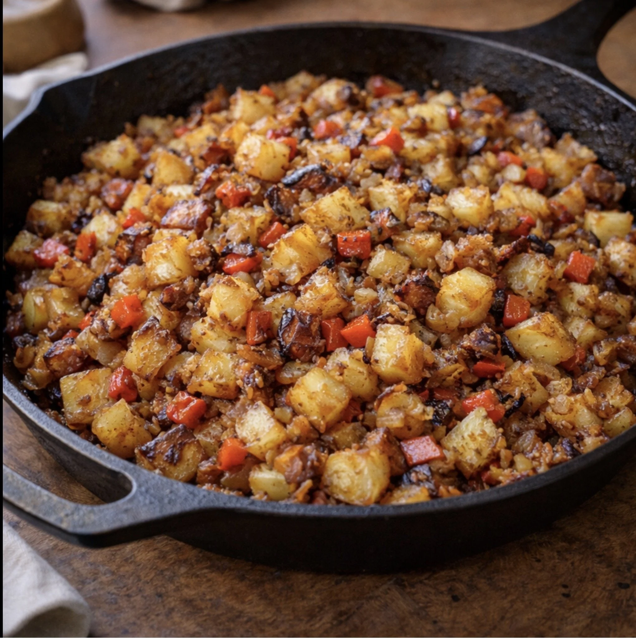 Tex-Mex Style Skillet Potatoes