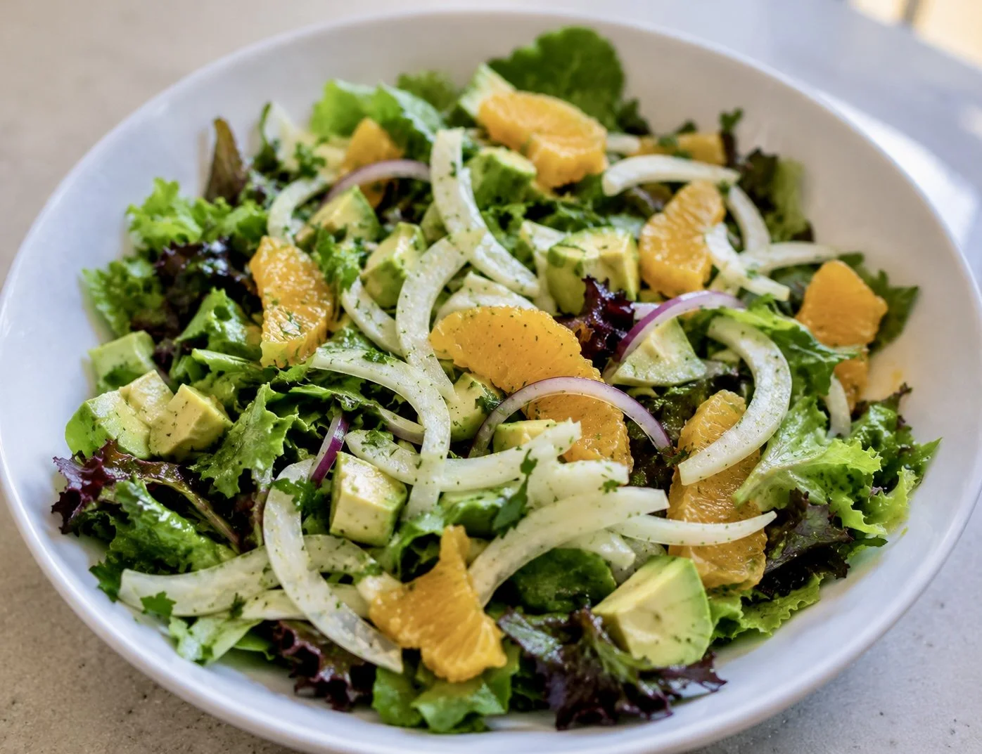 Orange, Fennel &amp; Avocado Salad
