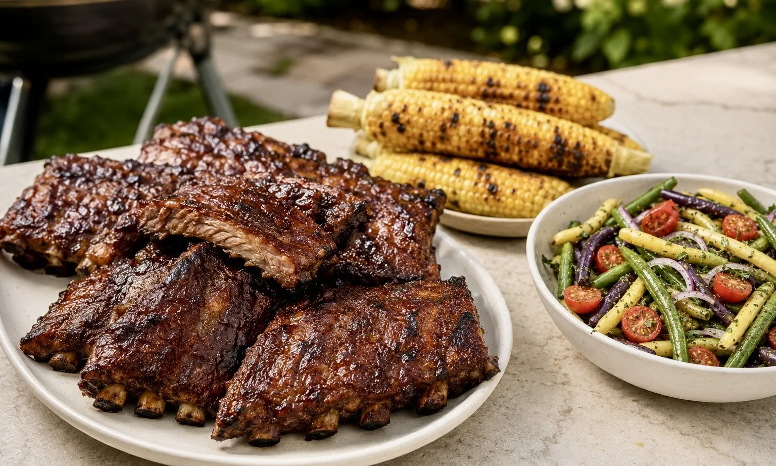 Bourbon-Glazed Baby Back Ribs