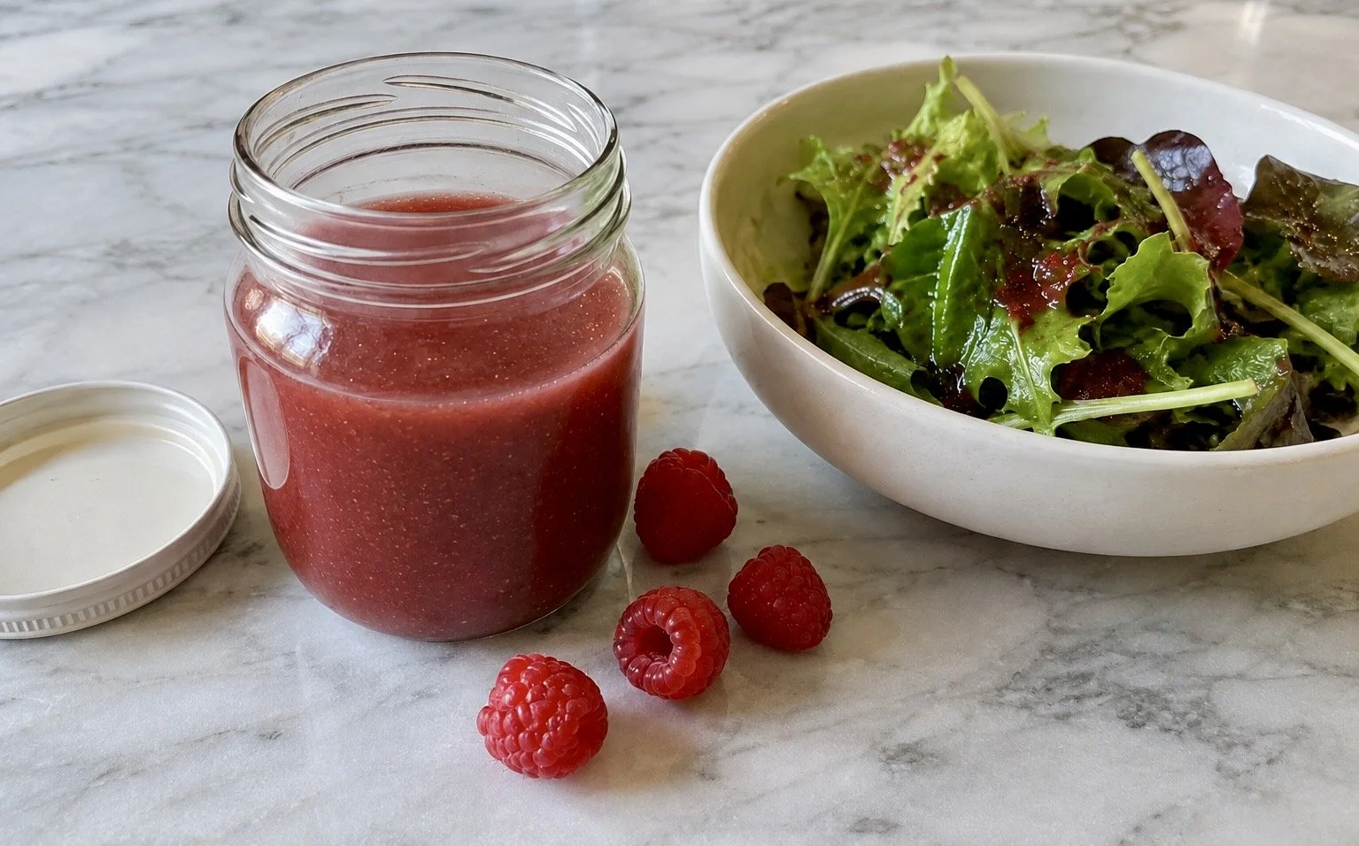 Fresh Raspberry Balsamic Vinaigrette