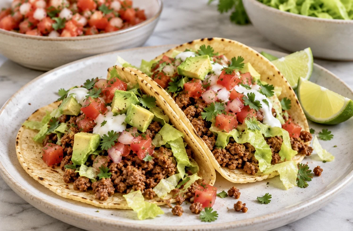 Salt-Free Build-Your-Own Beef Tacos