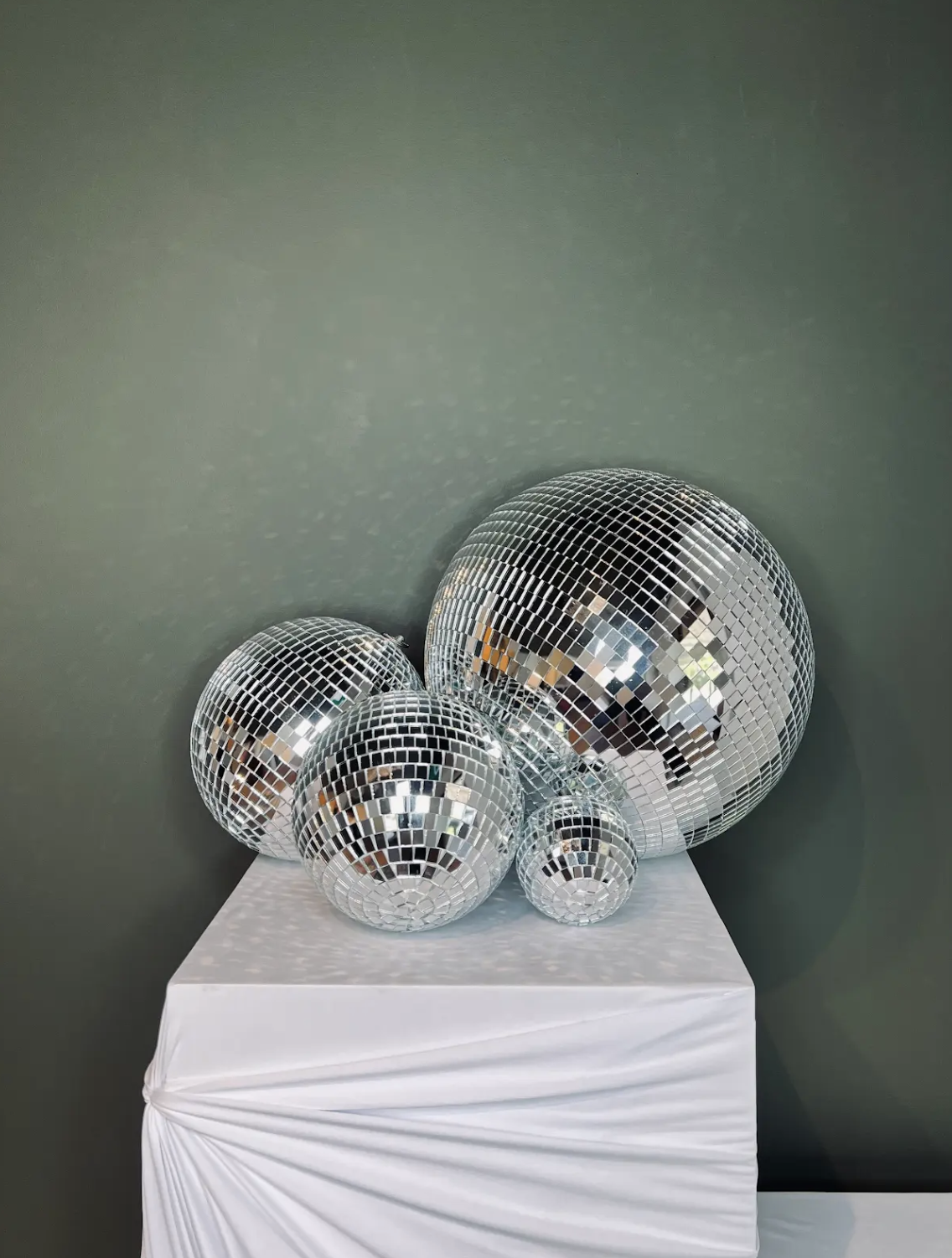 Disco balls. $40 (pack of 3)