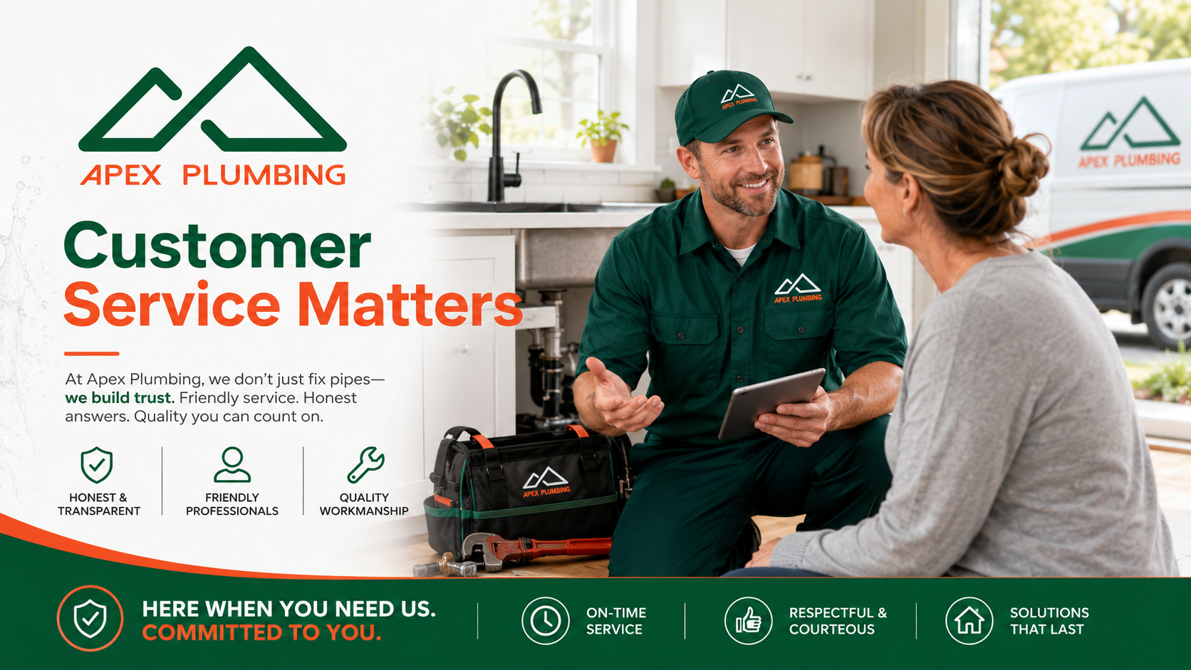More Than Pipes and Repairs: Why Customer Service Matters in Plumbing