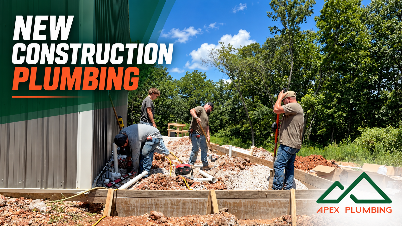 Why Quality New Construction Plumbing Starts Before the Walls Go Up