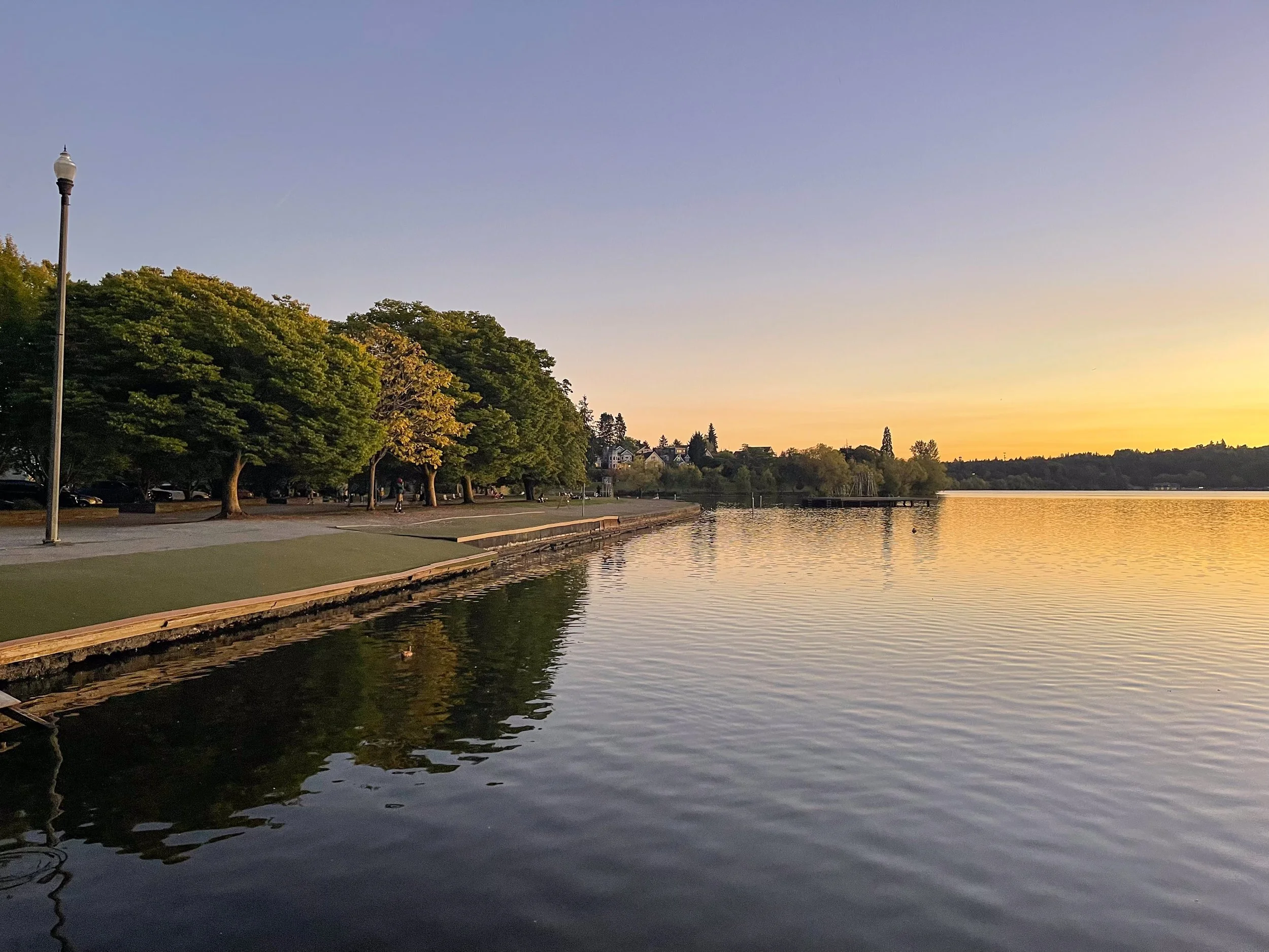Green Lake Sunset