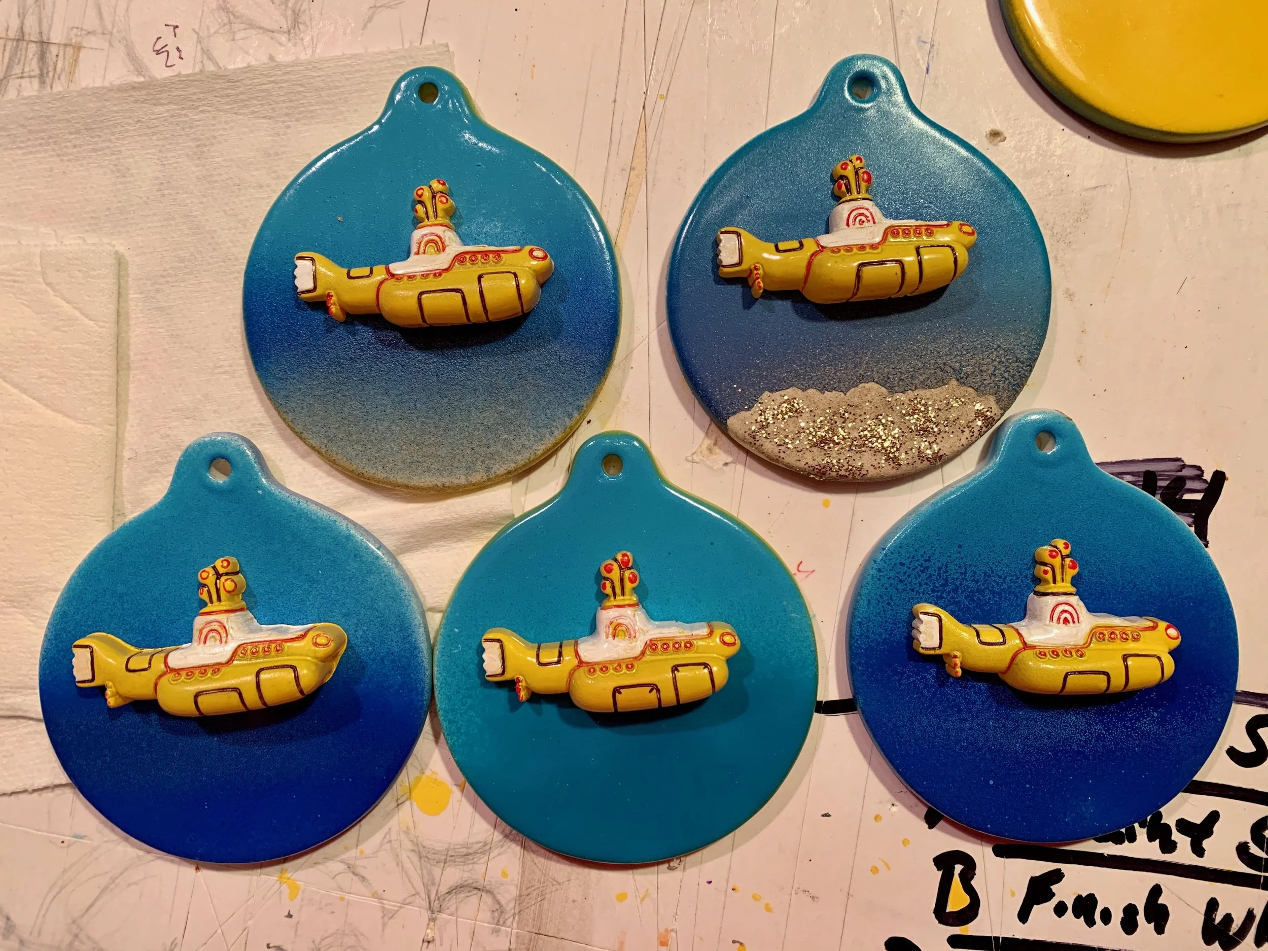 Submarine Ornaments - SOLD OUT