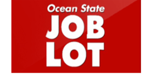 Red background with white and red text reading 'Oregon State JOB LOT'.