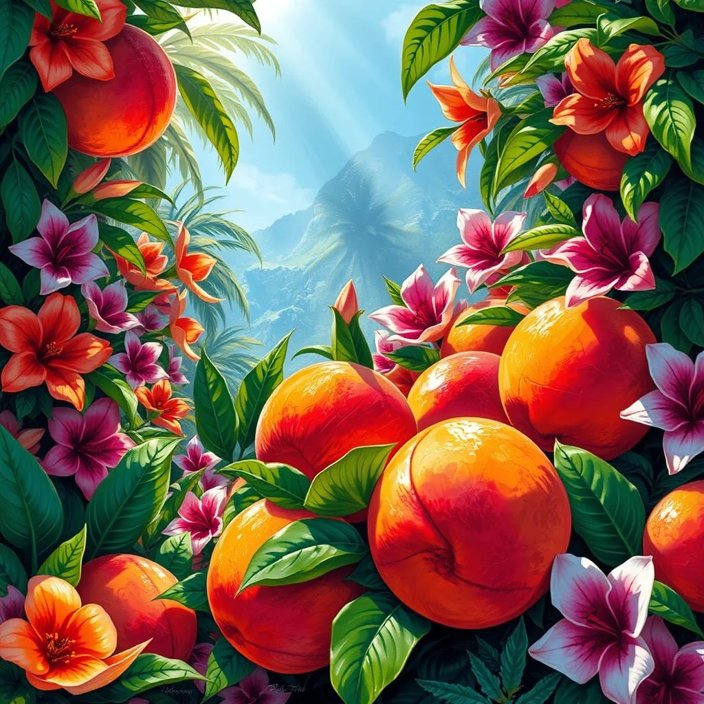 Peach Paradise Candle