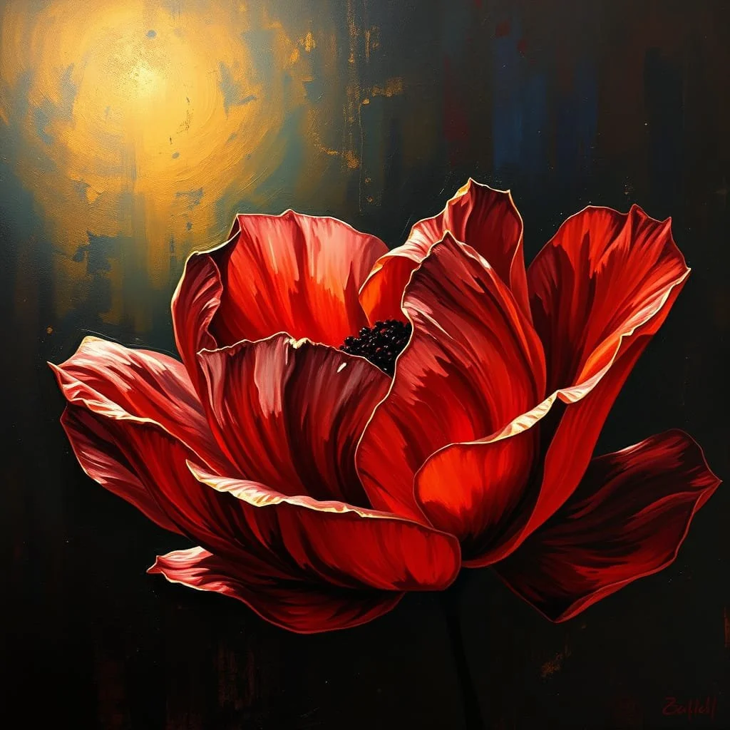 Velvet Blossom Candle