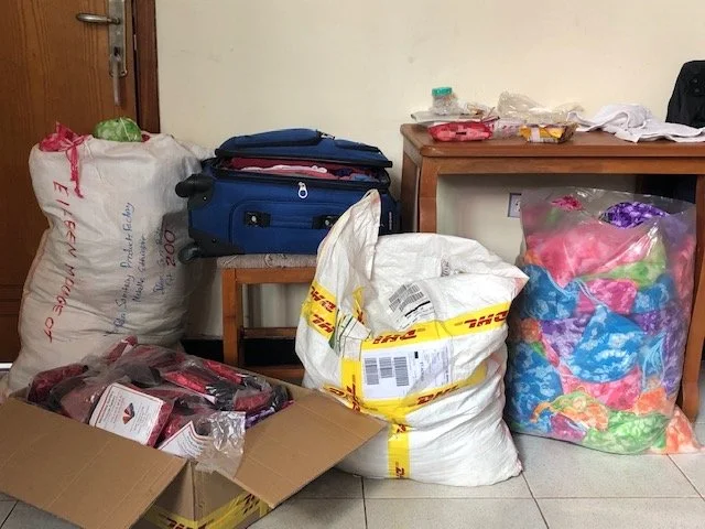 Girls’ pads from Freweini Mebrahtu