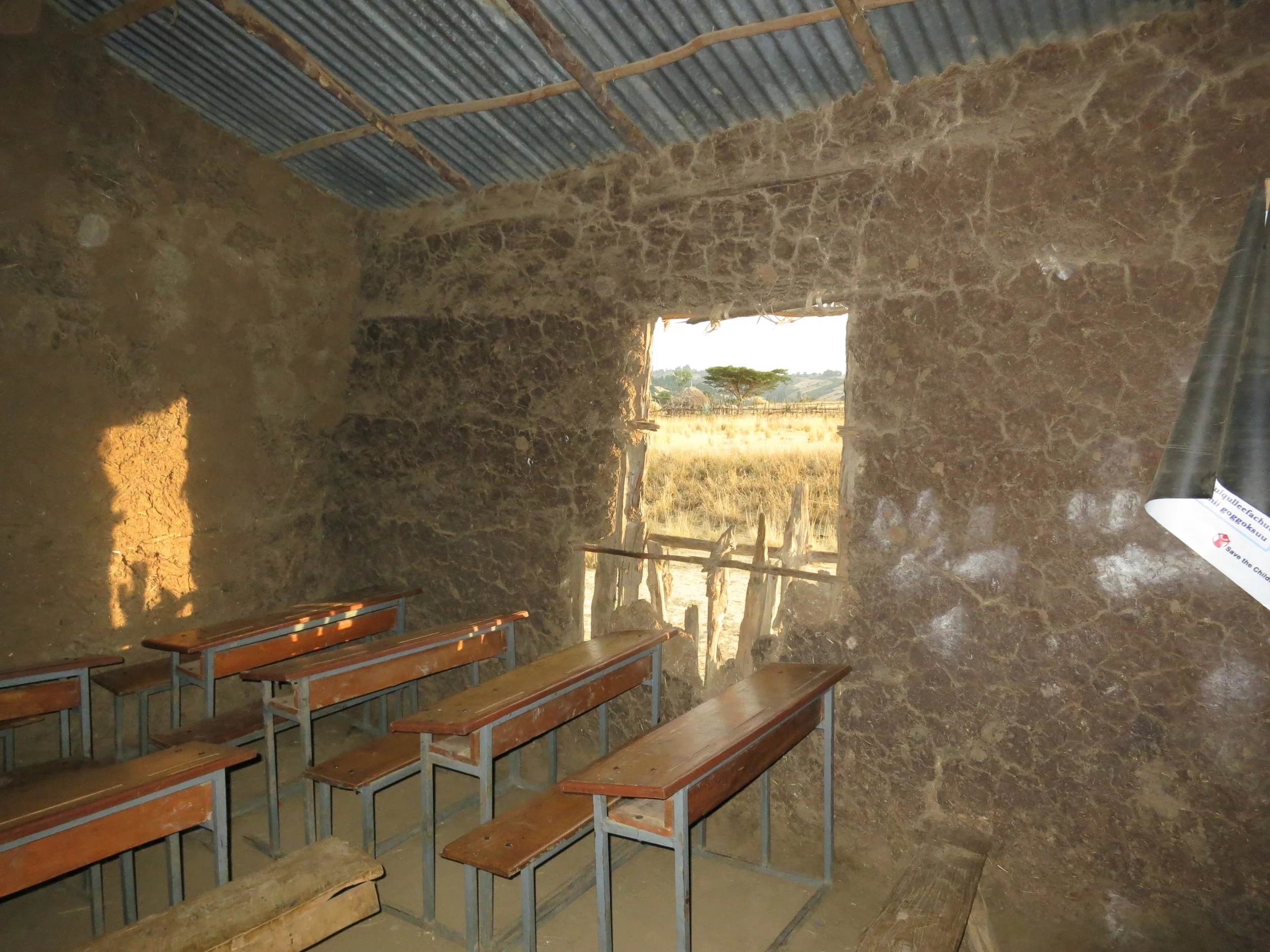 Old classroom in Qibaa