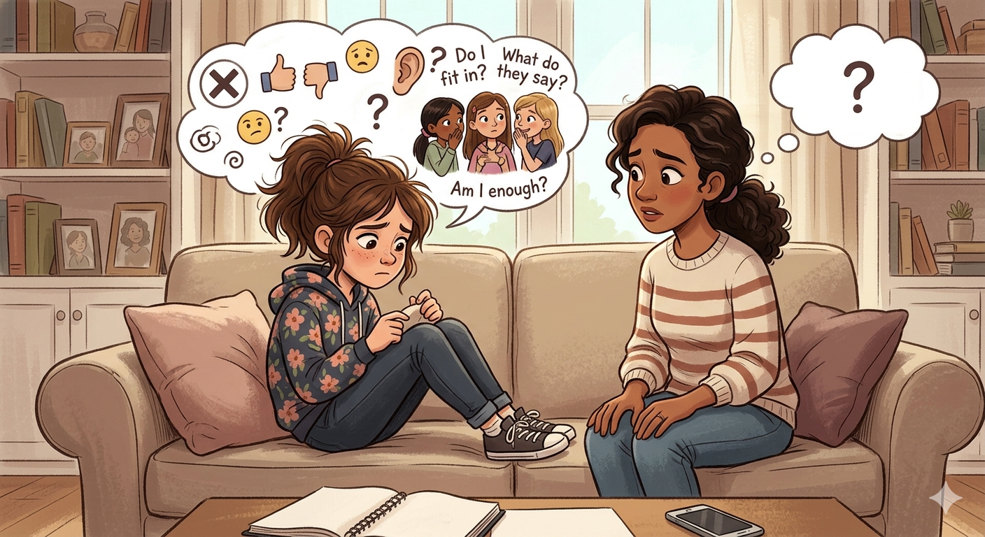 Why Some Girls Suddenly Care So Much About What Other People Think?