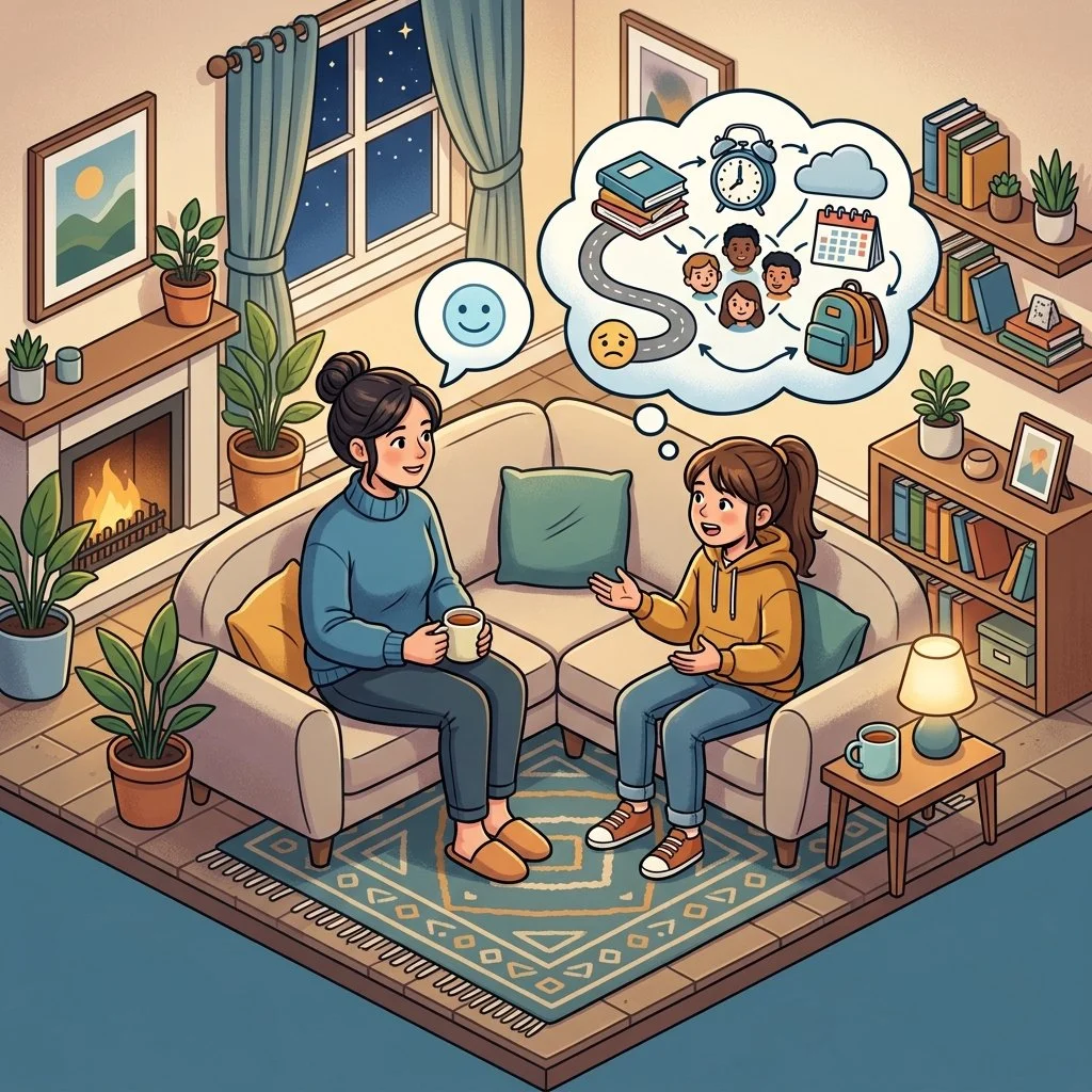 From 'Fine' to 'Actually, I'm Stressed': Deepening Daily Check-ins