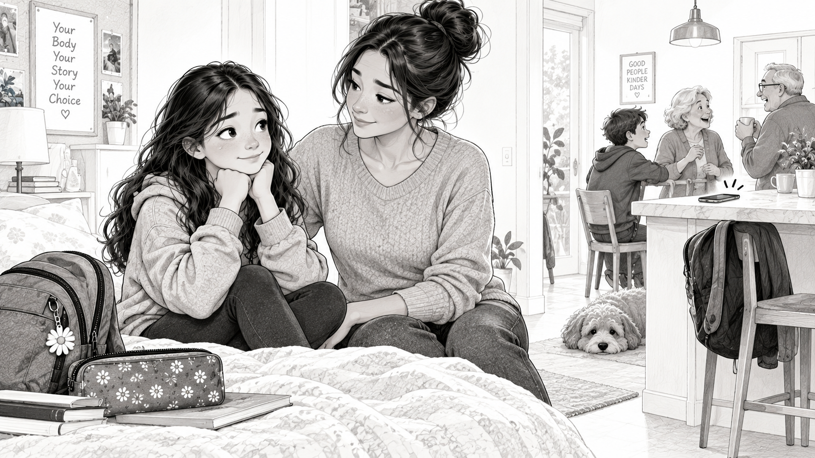 How to Help Your Daughter Prepare for Her First Period Without Making It Weird