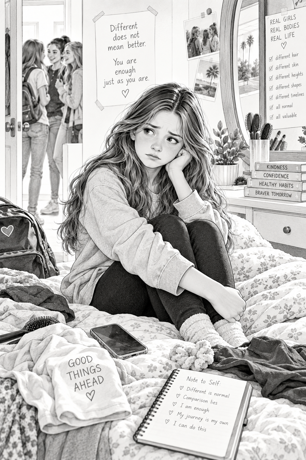 Why Your Tween Daughter Suddenly Cares So Much About How She Looks