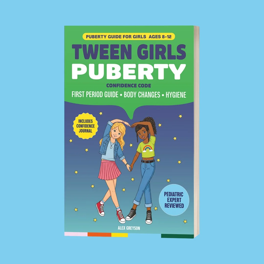 Cover of Tween Girl's Puberty Confidence Code