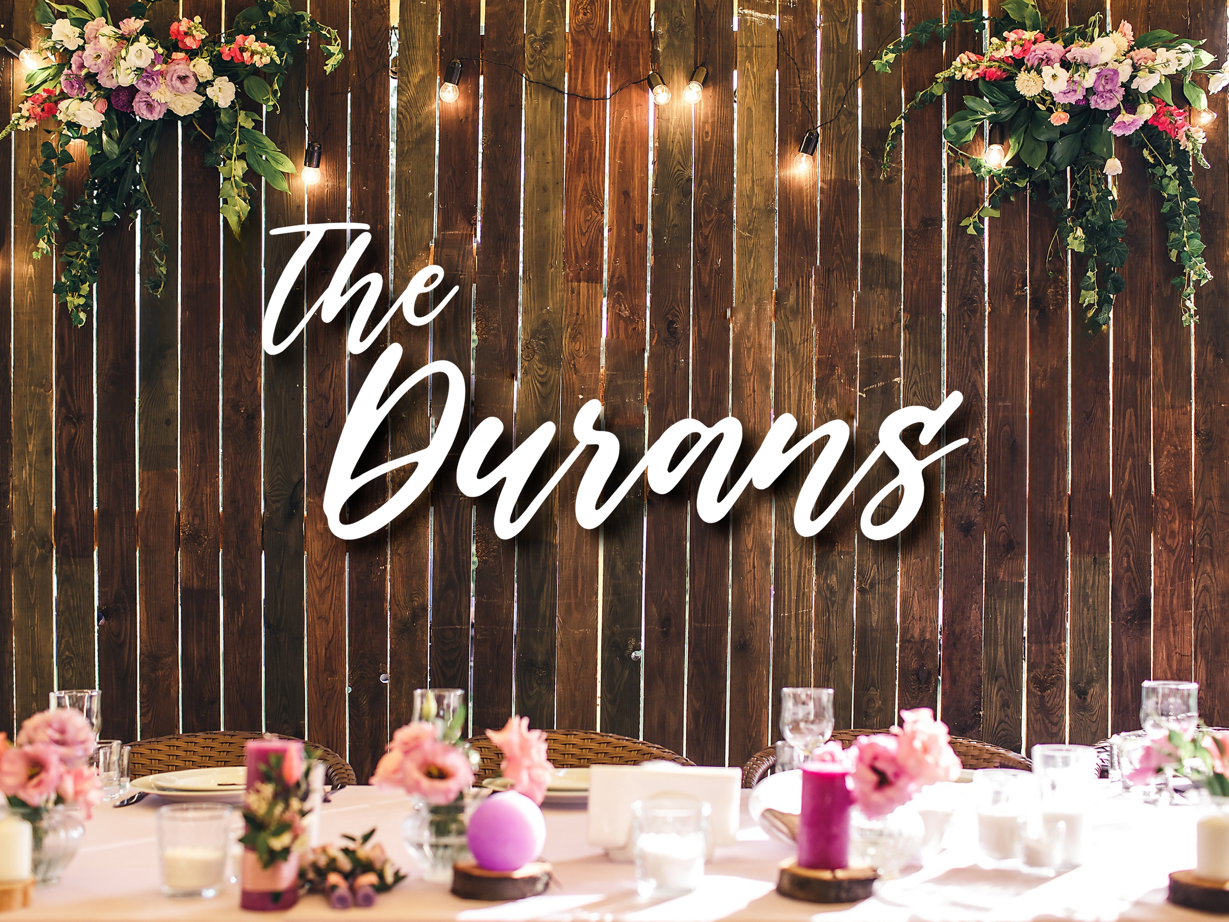 Personalized 3D Wood Last Name Sign for Wedding Backdrop #12-FREE SHIPPING