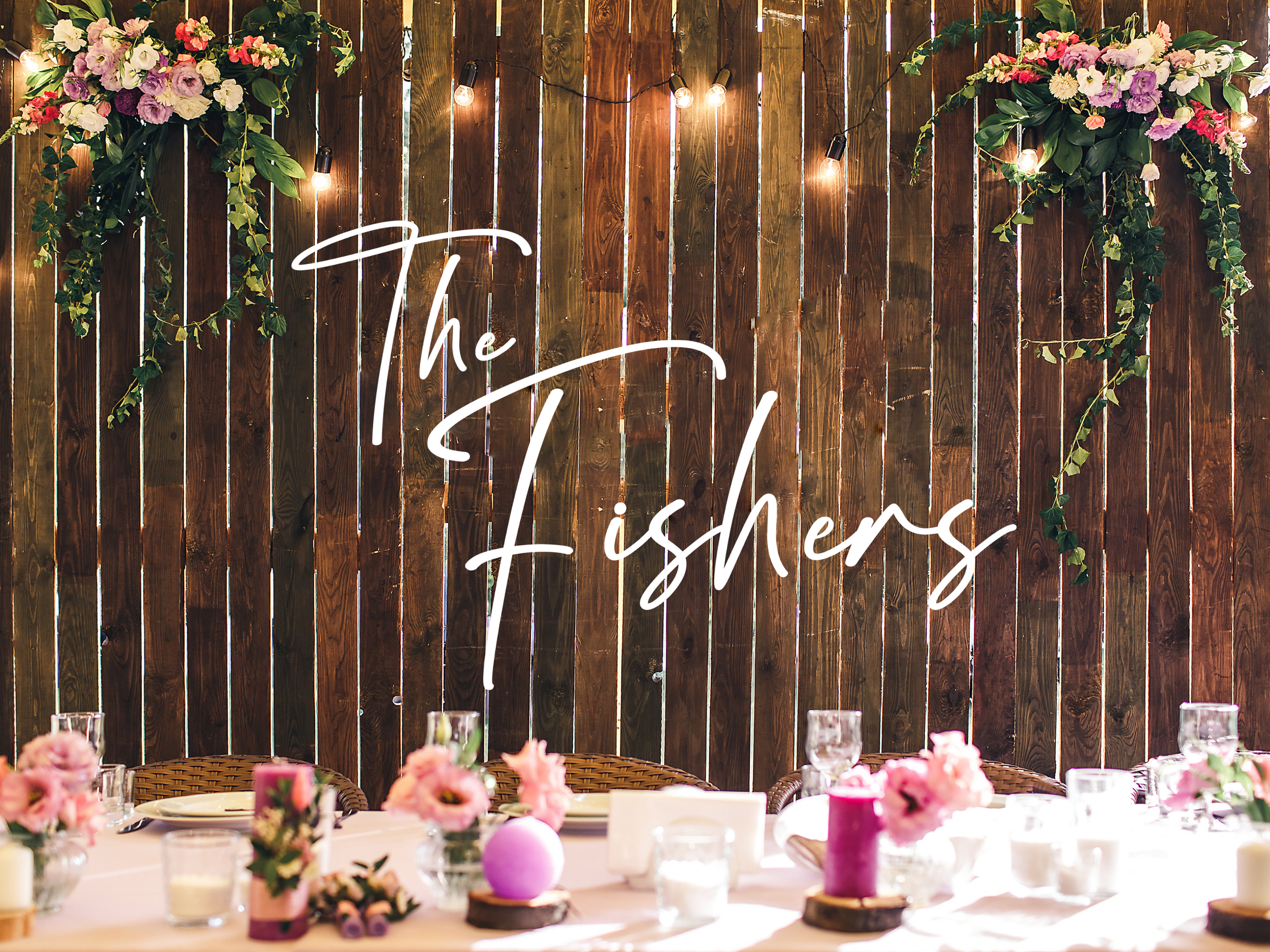 Custom 3D Wood Last Name Sign for Wedding Backdrop #15-FREE SHIPPING (Copy)