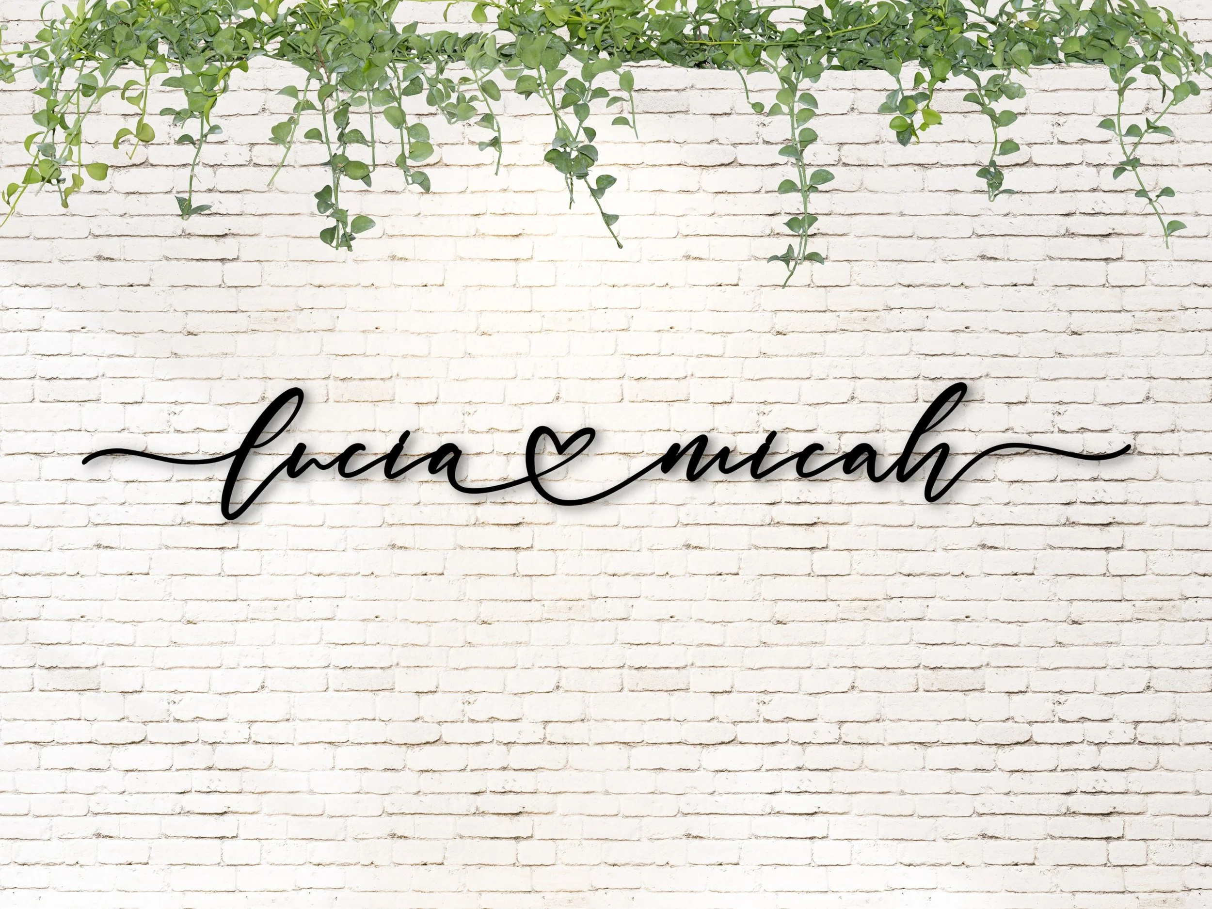 3D Personalized Couple Name Sign for Engagement Party #12-FREE SHIPPING