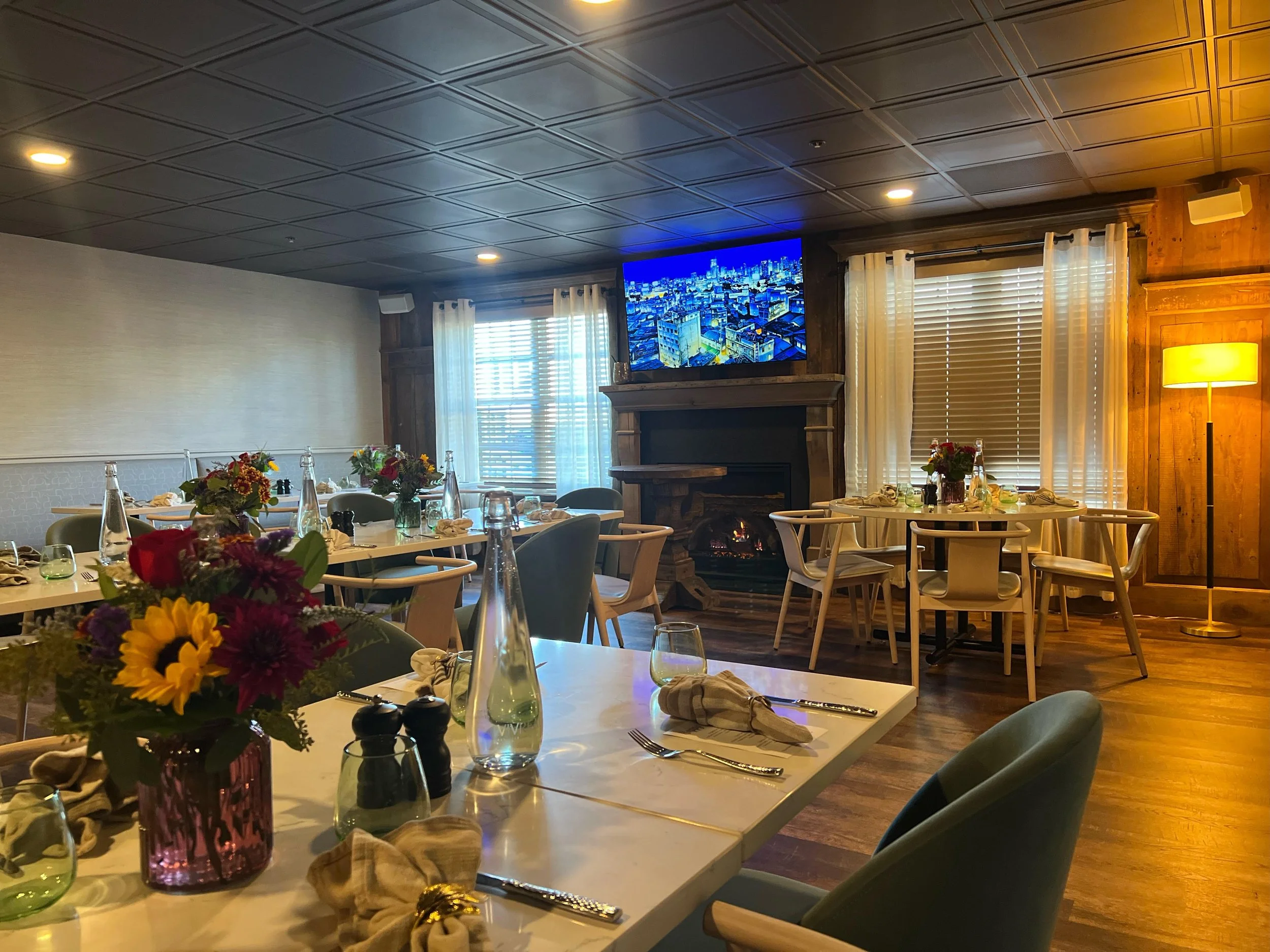 Private function room for events or private dinners to make your celebration memorable. 
