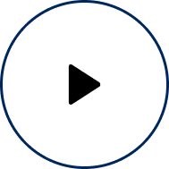 A close-up of a black circle with a thin blue outline on a white background.