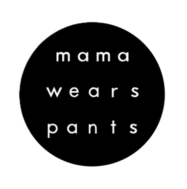 mama wears pants Logo