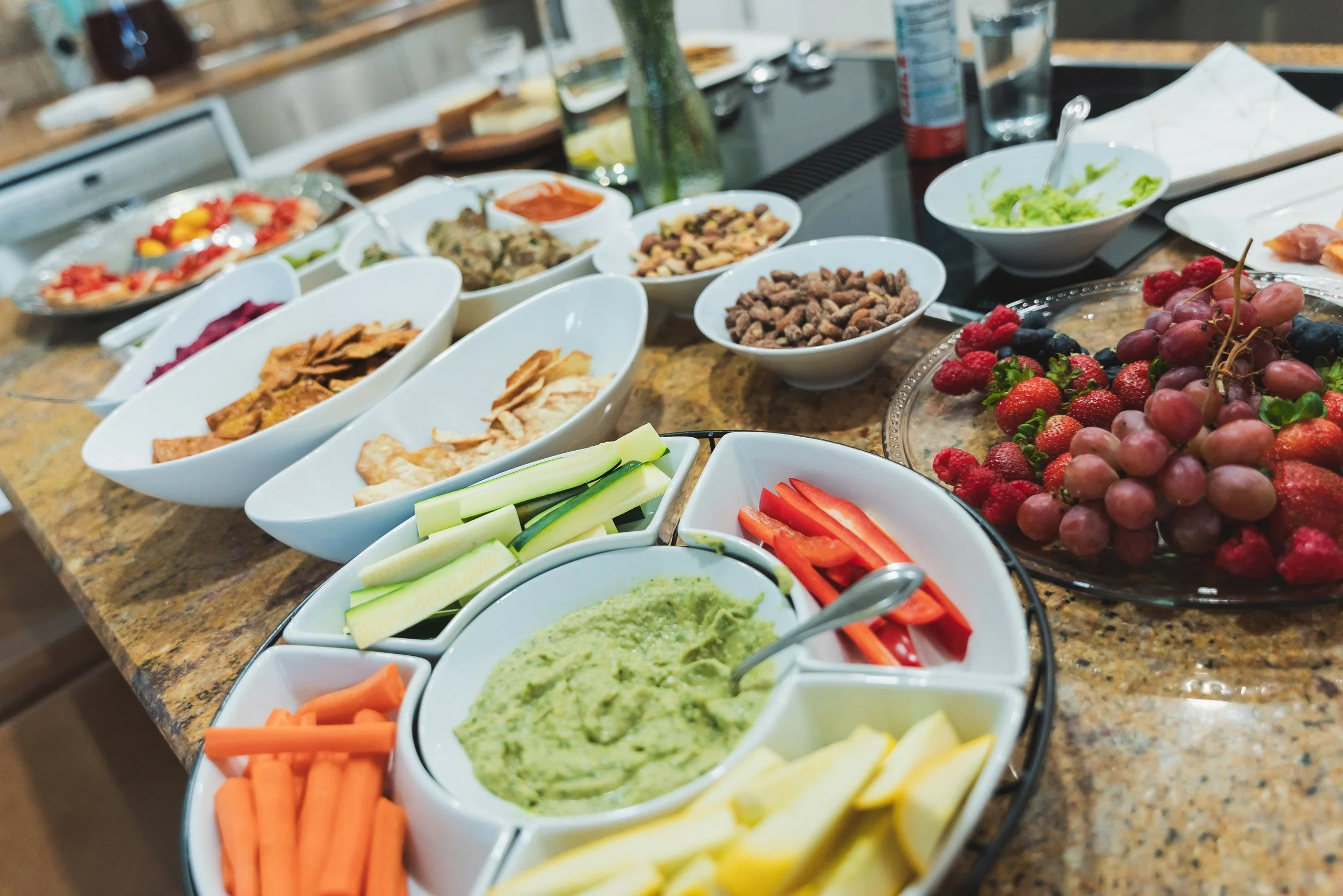 Foods from bold mama events such as Bold Mama Fitness events and Bold Mamas Co. event. Hosted by Melissa Acosta from mama wears pants.