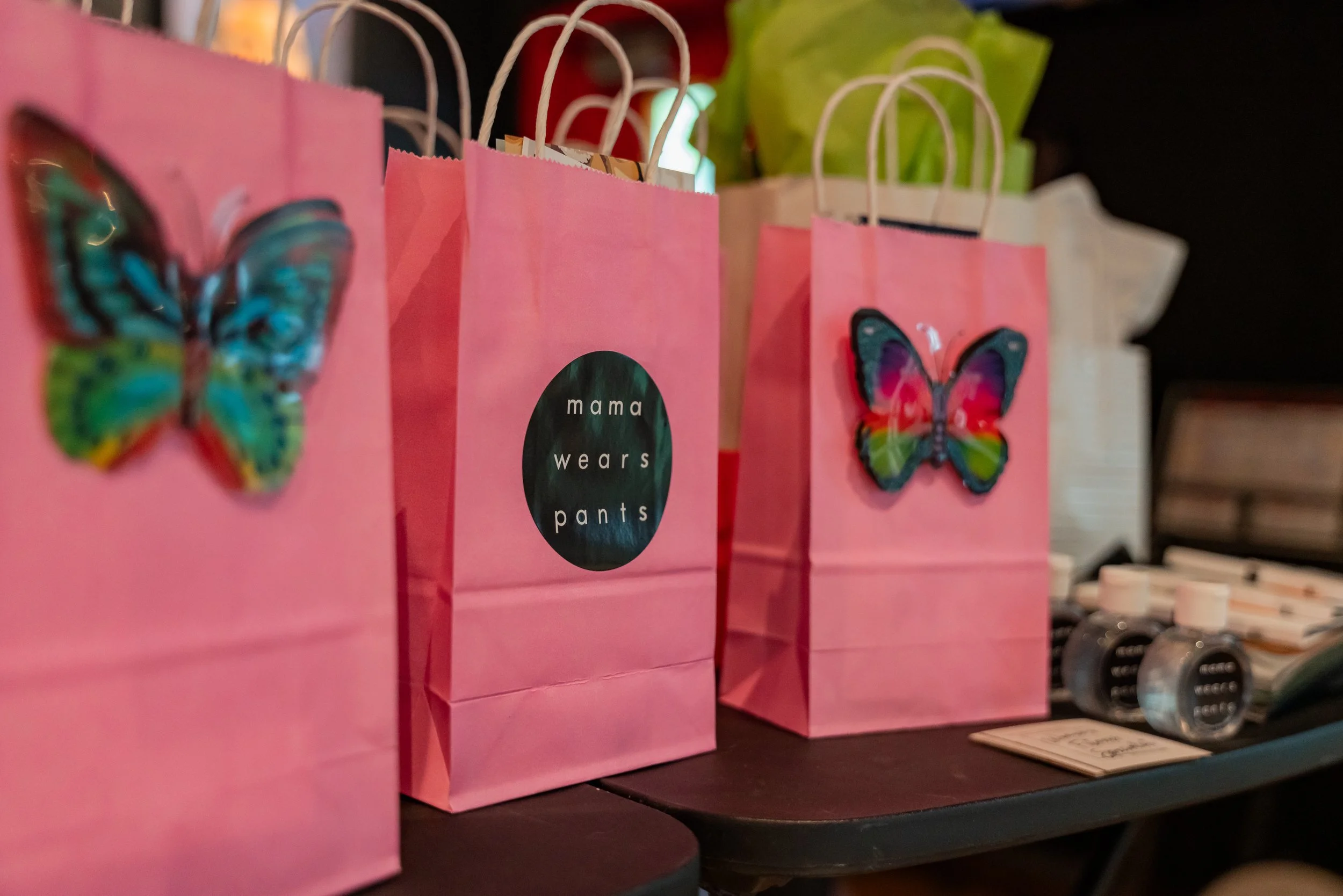 Merchandise, products, props, and other items from Bold Mamas Co. and Bold Mama Fitness. Wellness community and fitness classes for women hosted by Melissa from mama wears pants, Austin, Texas. 