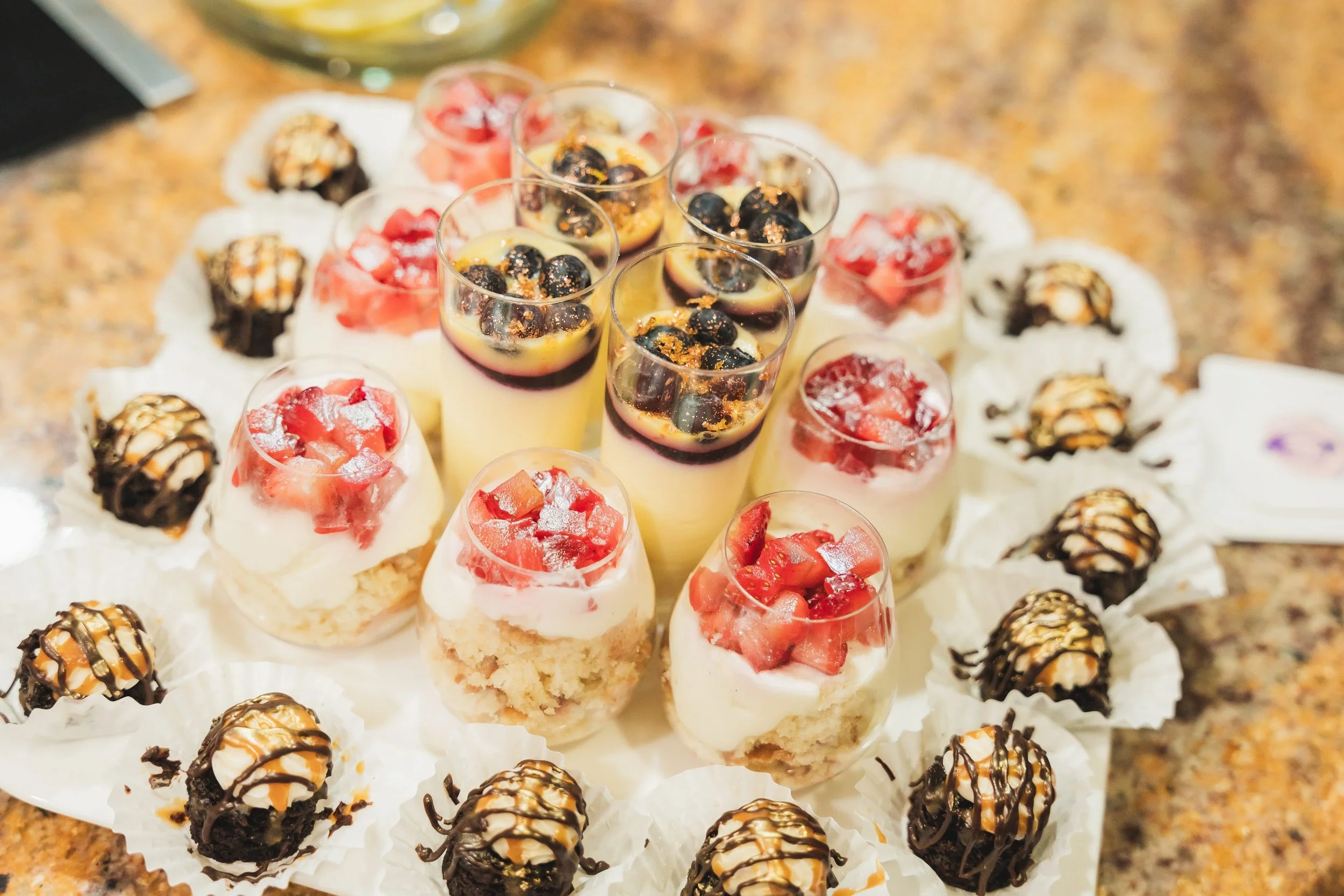 Foods from bold mama events such as Bold Mama Fitness events and Bold Mamas Co. event. Hosted by Melissa Acosta from mama wears pants.