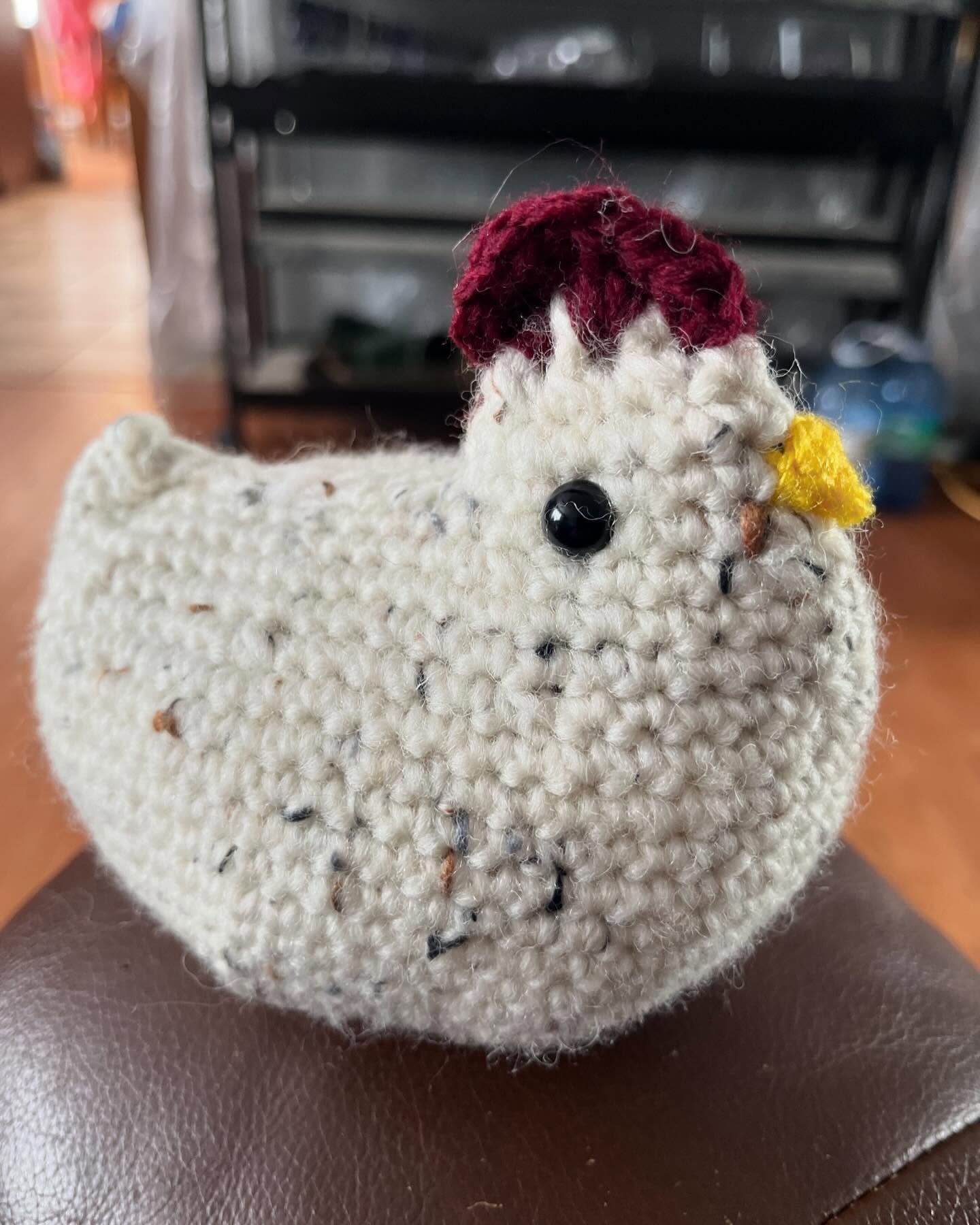 Handmade Crochet Chicken