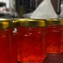 close up mini jar red pepper jelly.jpg