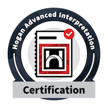 Hogan Advanced Interpretation Certification badge with logo and text