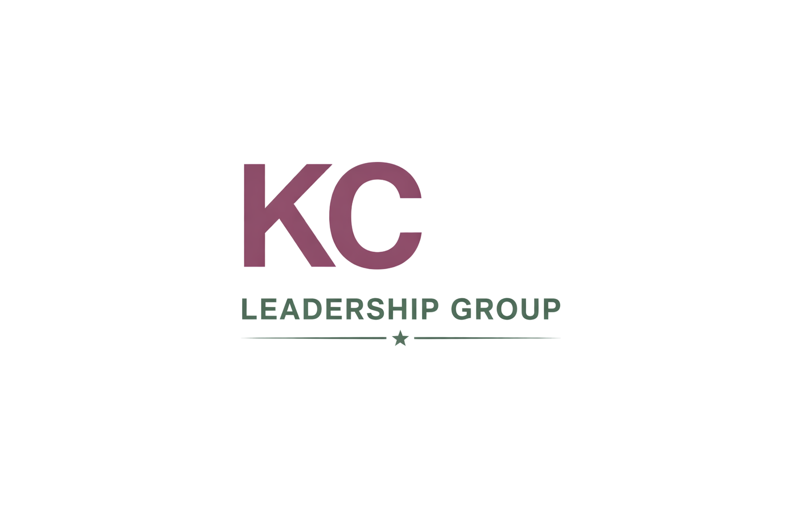 KC Leadership Group logo with large purple 'KC' and 'LEADERSHIP GROUP' in smaller green text underneath.