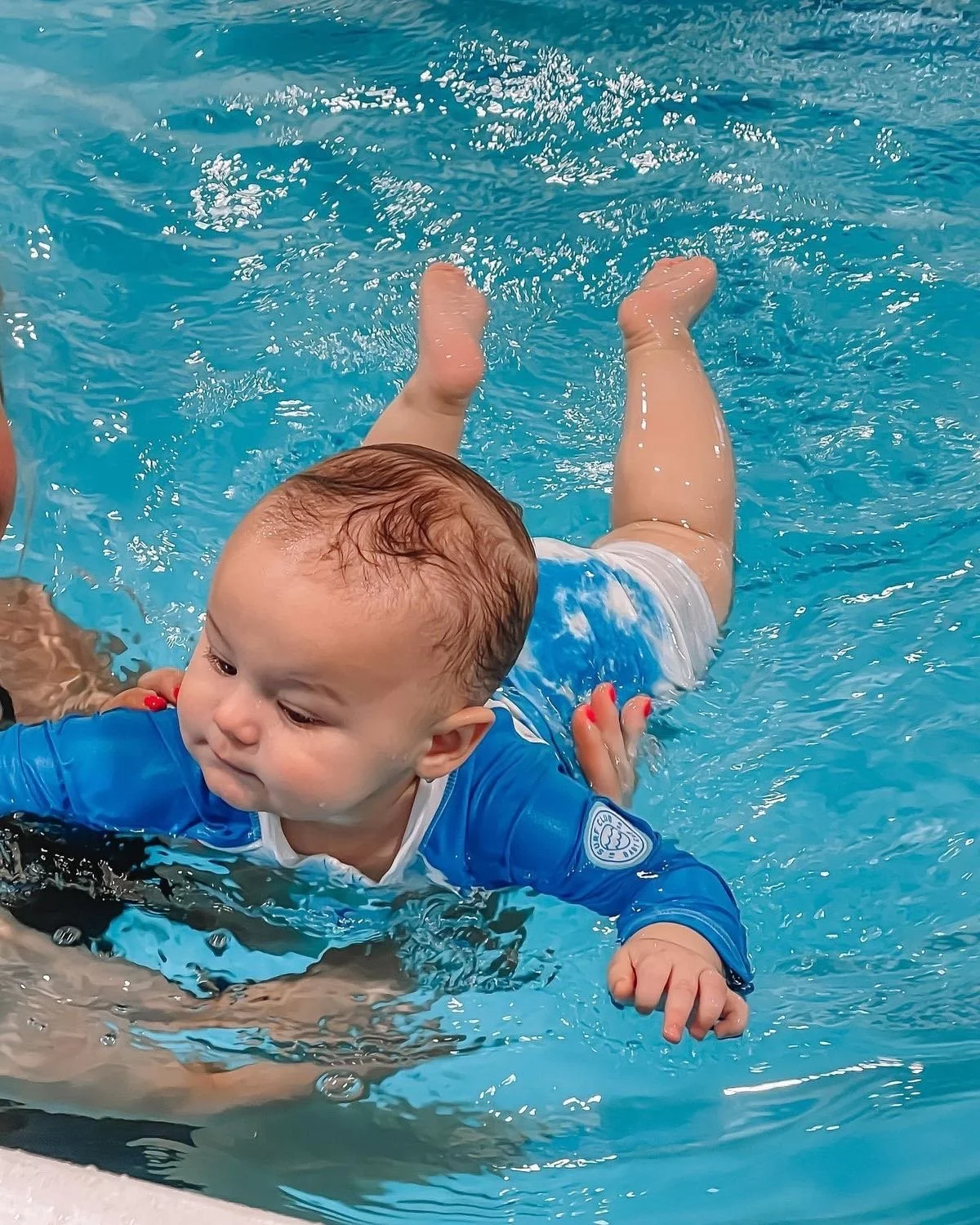 Cours bébés nageurs piscine SFC Sports Fitness Center La Valette du Var