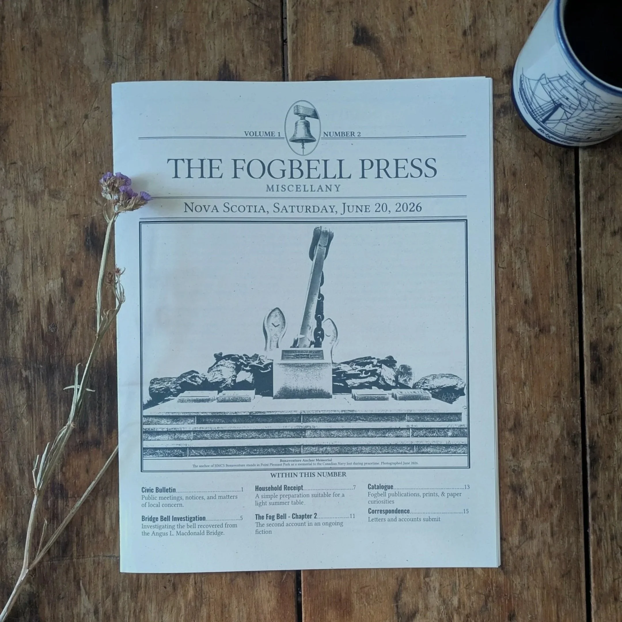 The Fogbell Press Miscellany | Volume 1, Number 2