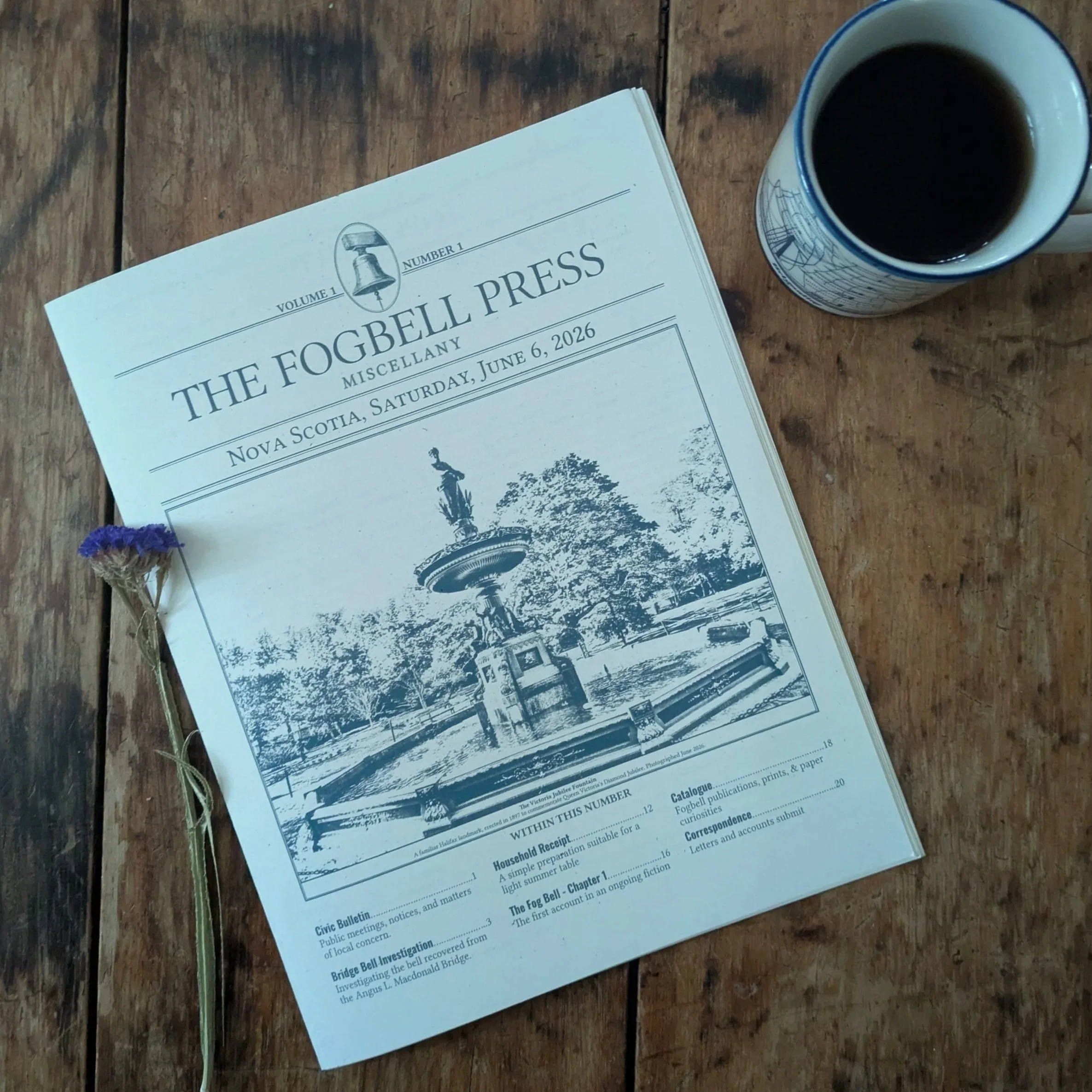 The Fogbell Press Miscellany | Volume 1,  Number 1