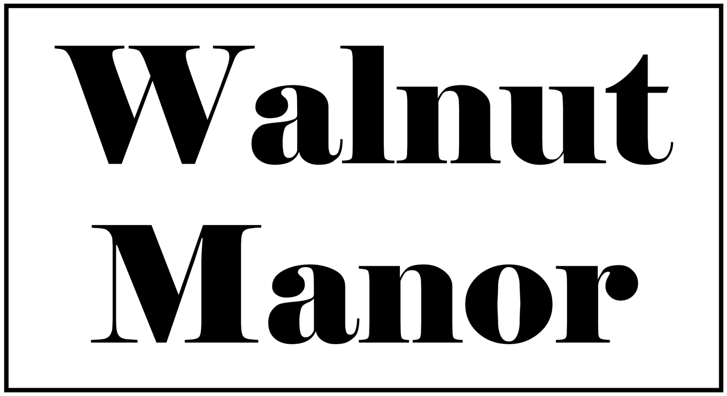 Walnut Manor