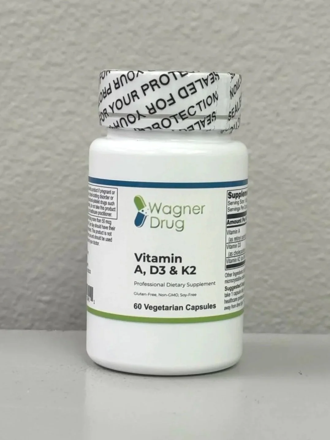 Vitamin A, D3 & K2