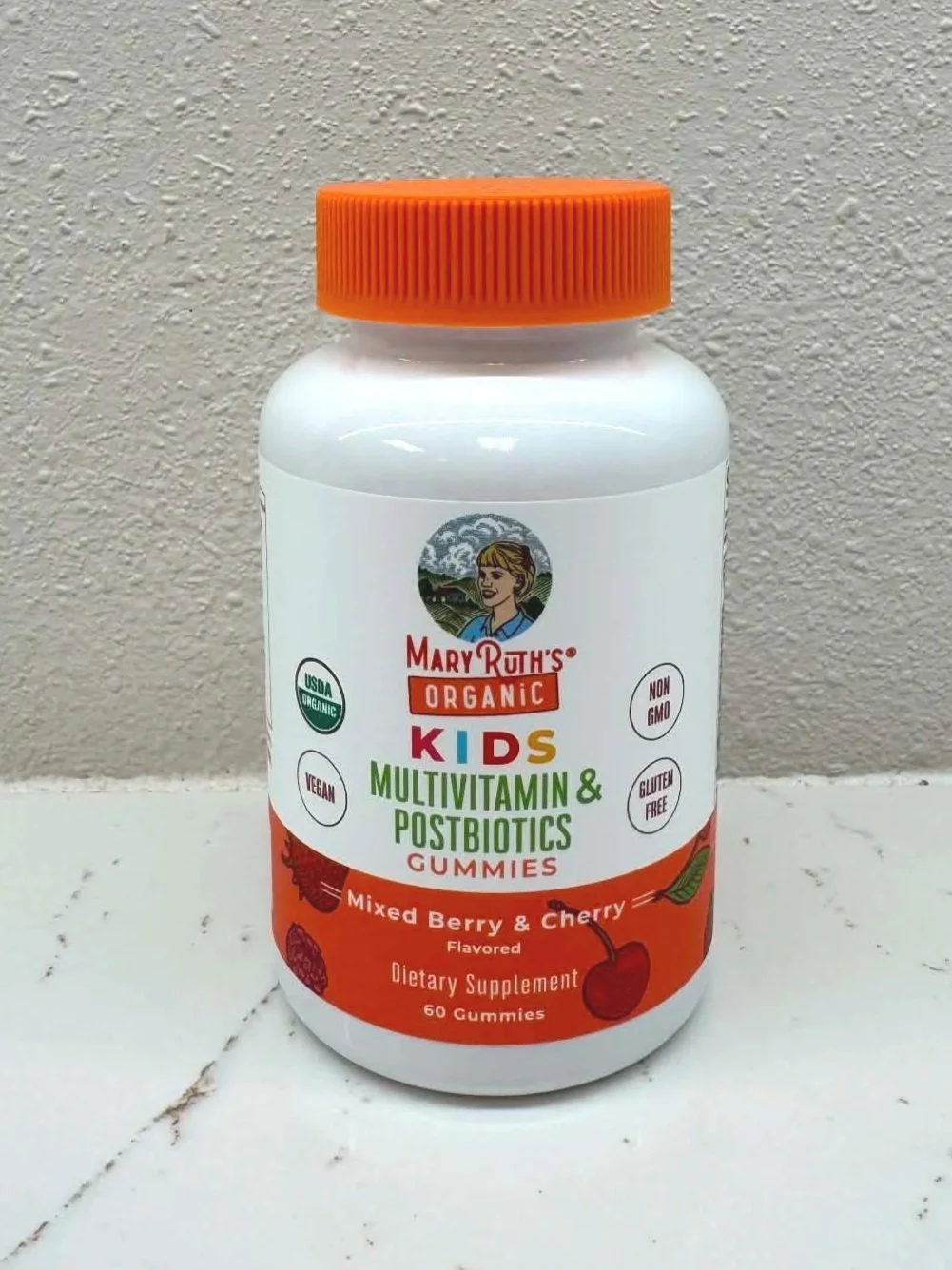 Mary Ruth's Kids Multivitamin & Postbiotics Gummies