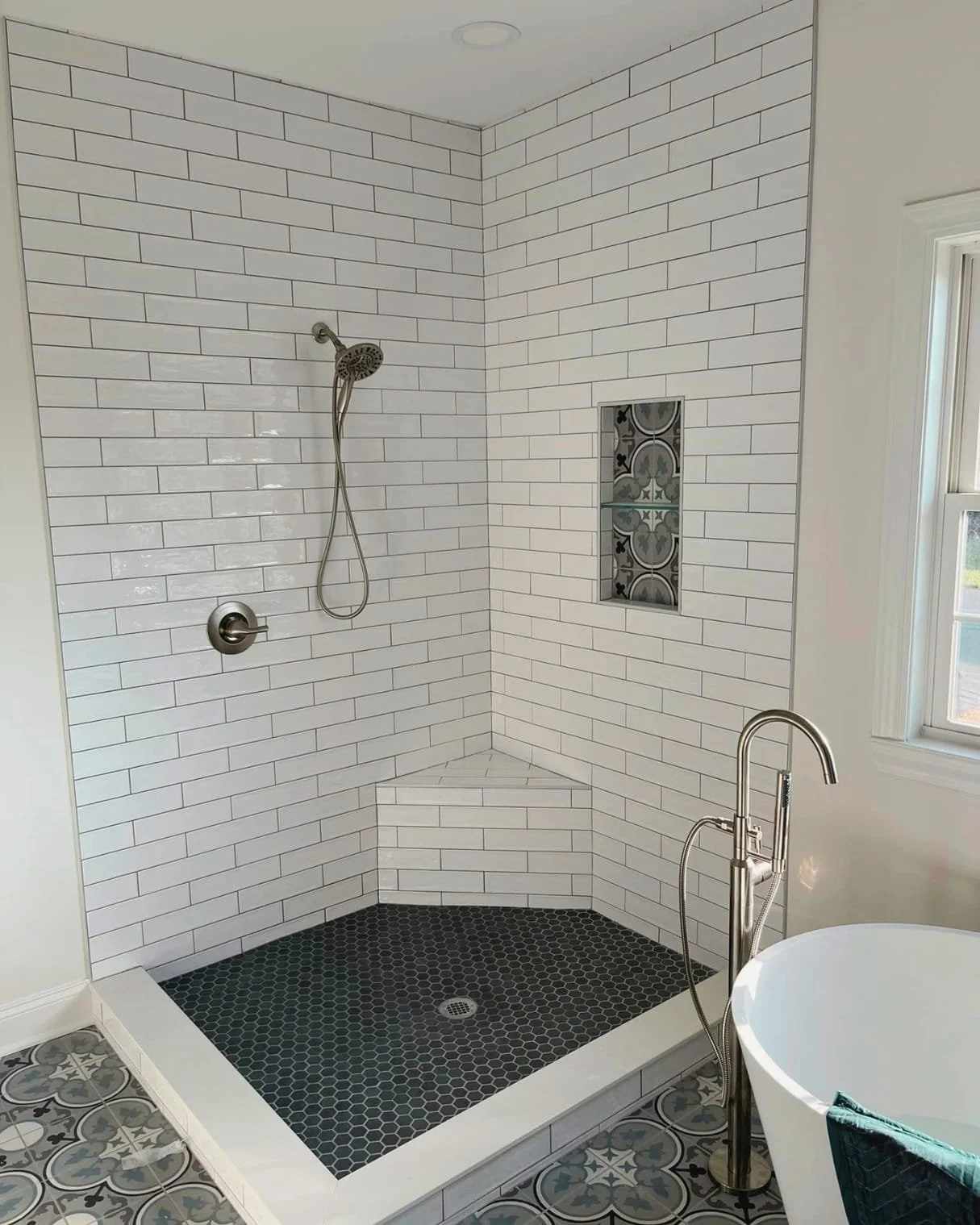 Bathroom remodel plumbing work by Bouldin Plumbing, Patrick County VA