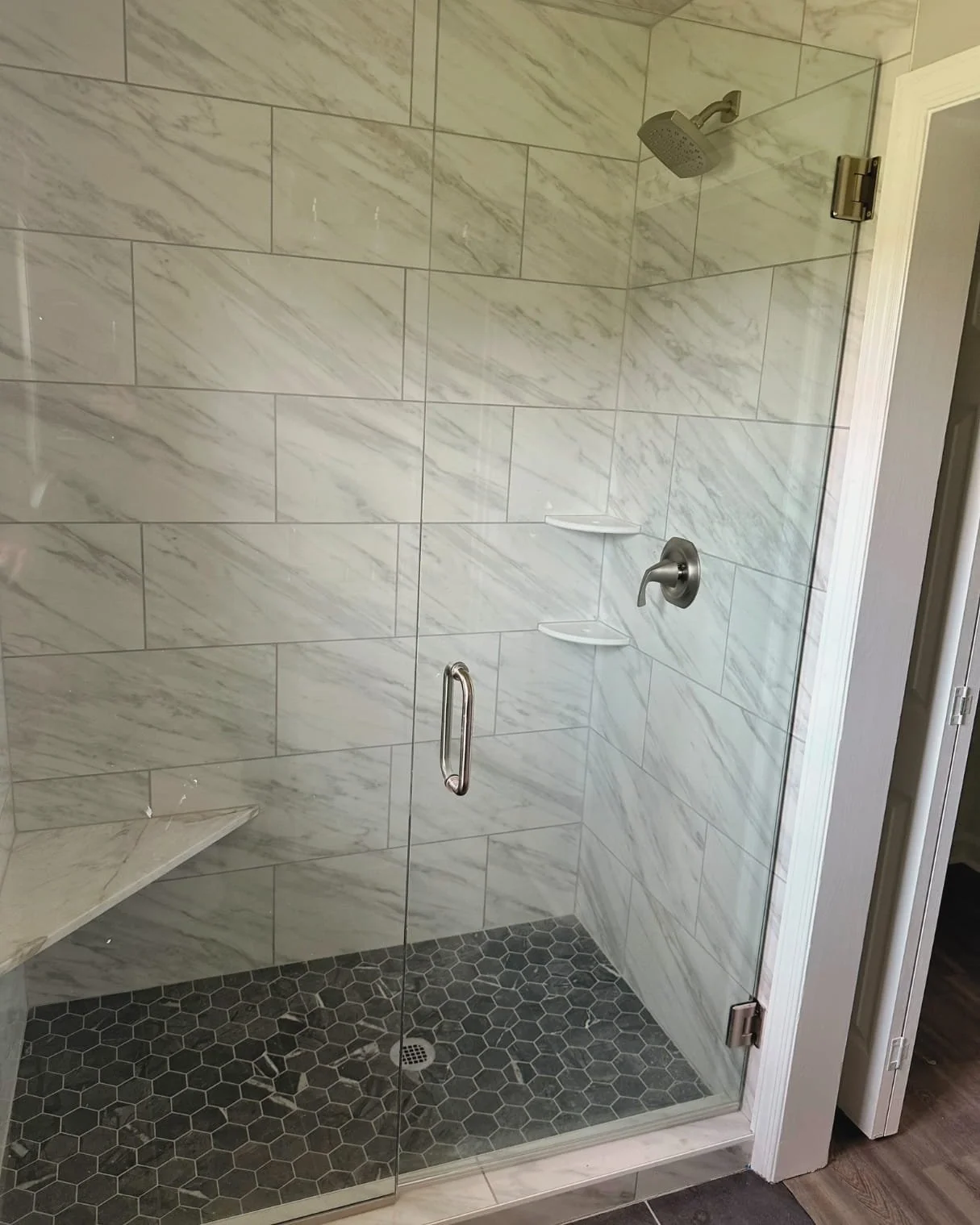 Bathroom remodel plumbing work by Bouldin Plumbing, Patrick County VA